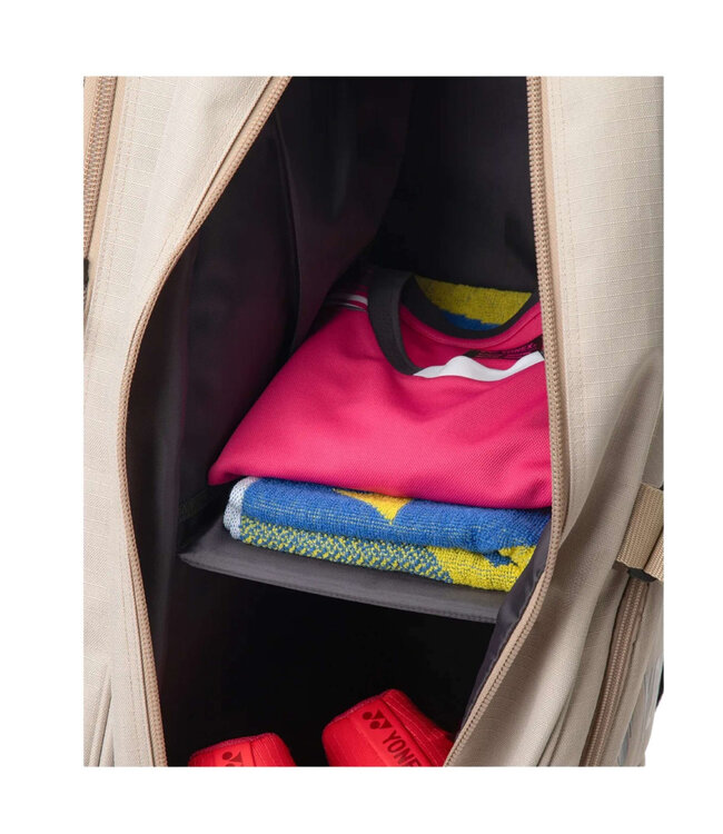 Yonex 72626 Gearlogic Racquet Bag 6 Pcs - Beige