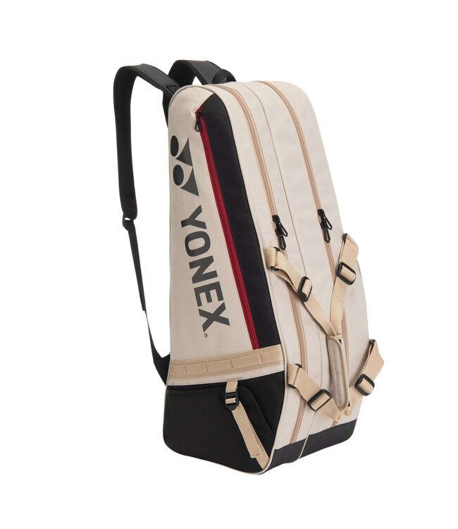 Yonex 72626 Gearlogic Racquet Bag 6 Pcs - Beige