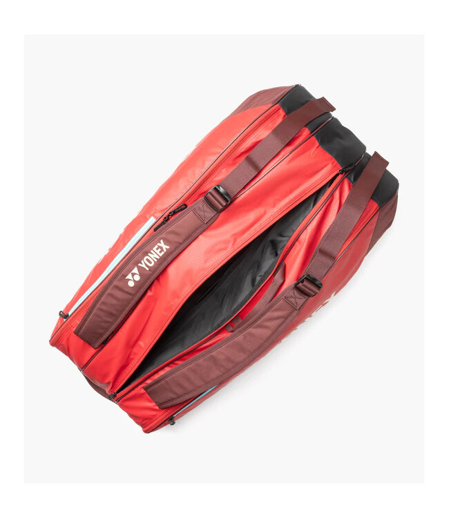 Yonex 42529 Team Racquet Bag 9 Pack - Ruby Red