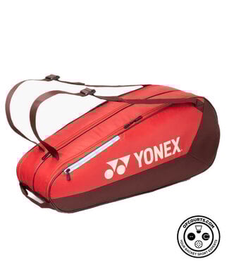 Yonex 42526 Team Racquet Bag 6 Pack - Ruby Red