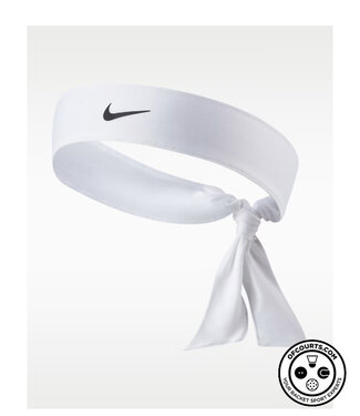 NIke Court Headband - White