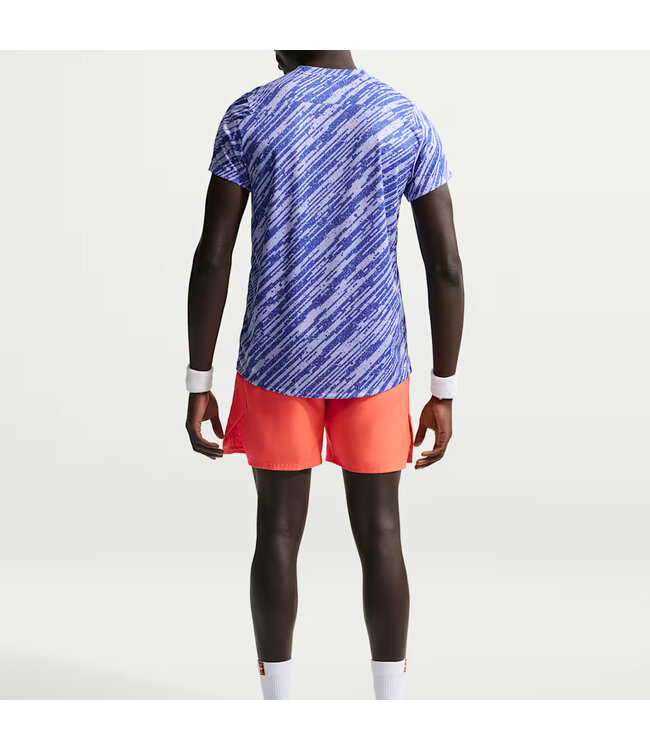 NIke Court Dri-FIT Victory 7" Short - Turf Orange/White