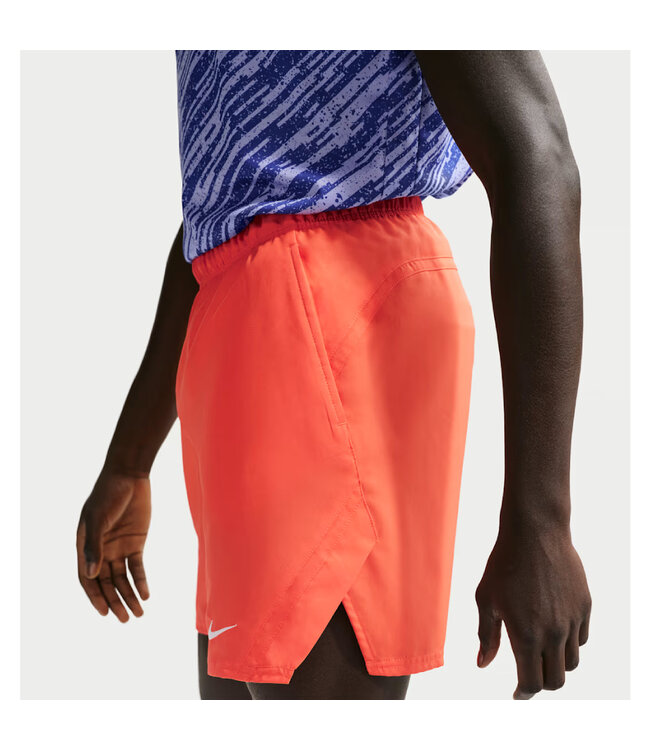 NIke Court Dri-FIT Victory 7" Short - Turf Orange/White