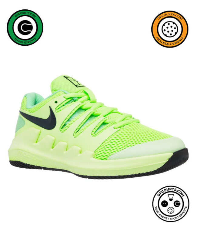 NIke Court Jr. Vapor X Tennis Shoe - Ghost Green