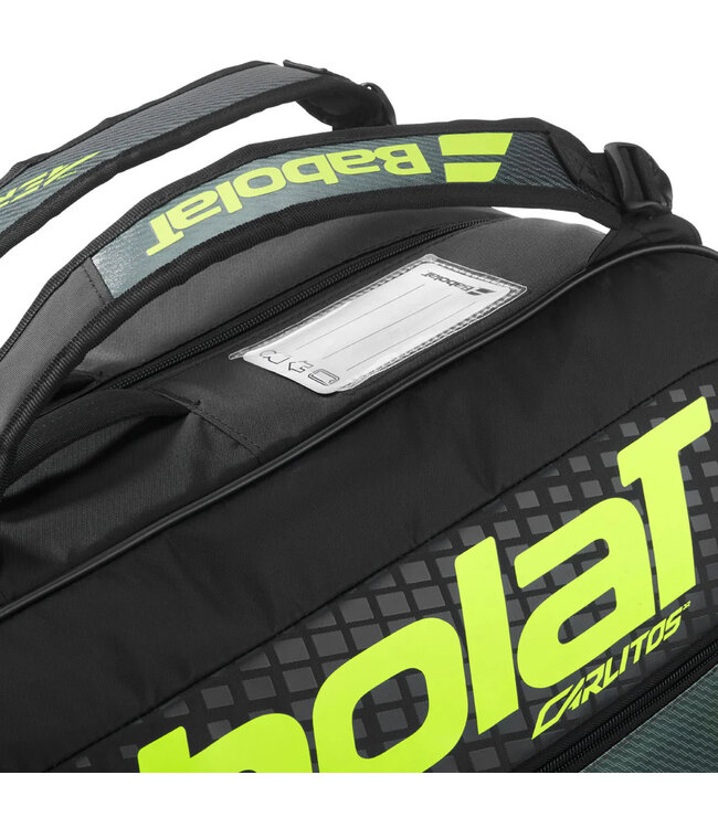 Babolat Junior RH Carlitos 3 Pack - Black/Yellow