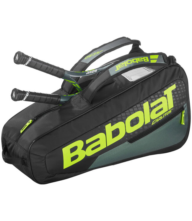 Babolat Junior RH Carlitos 3 Pack - Black/Yellow