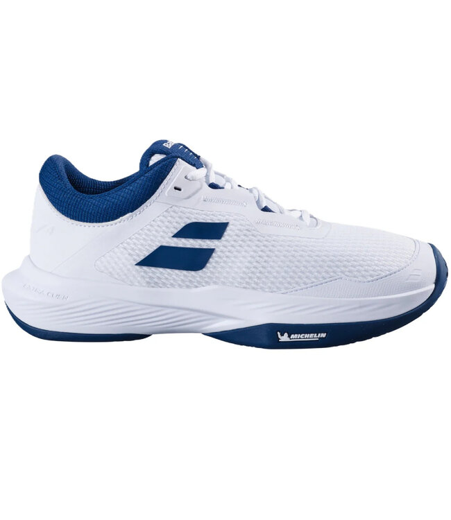 Babolat SFX 4 Men's Shoe - White/Estate Blue