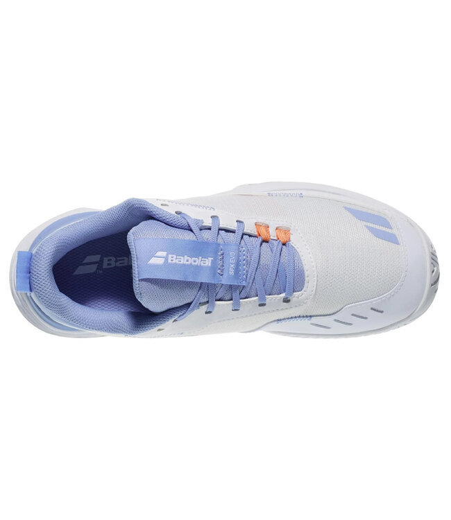 Babolat SFX Evo Women's Tennis Shoes - White/Forever Blue