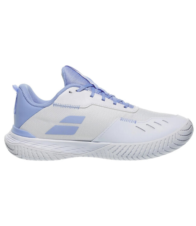 Babolat SFX Evo Women's Tennis Shoes - White/Forever Blue