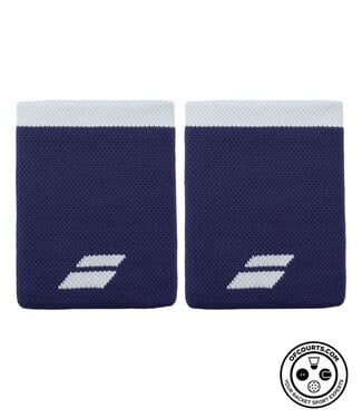 Babolat Logo Jumbo Wristband - Blue
