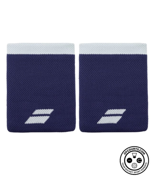 Babolat Logo Jumbo Wristband - Blue