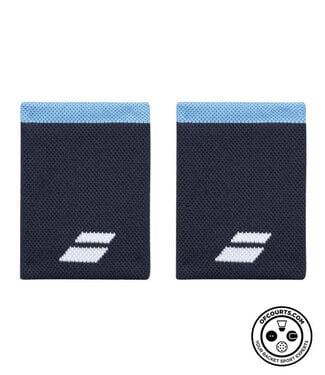 Babolat Logo Jumbo Wristband - Drive Heritage Blue