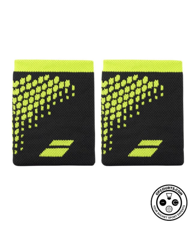 Babolat Logo Jumbo Wristband - Aero/Grey