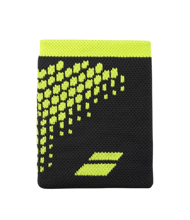 Babolat Logo Jumbo Wristband - Aero/Grey