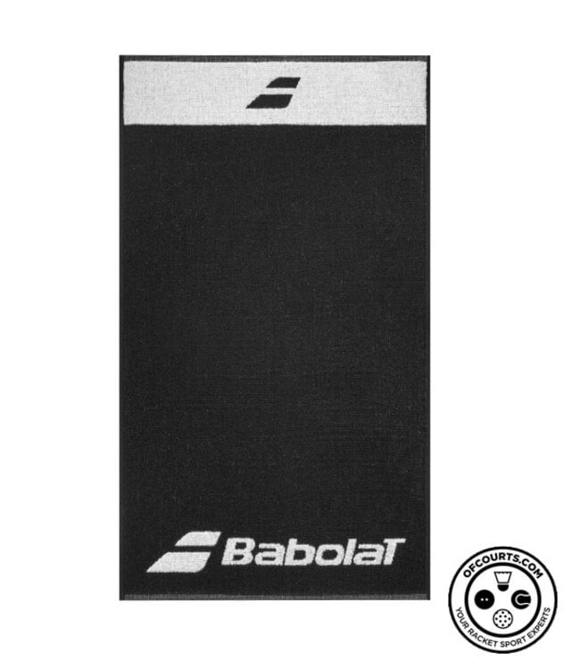 Babolat Medium Towel - Black/White