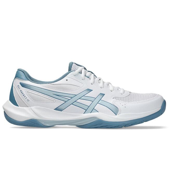 Asics Gel-Rocket 12 Wide Men's Shoes - White/Cool Grey
