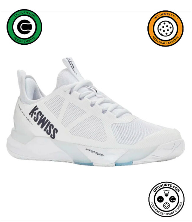 K-Swiss K-Frame Speed Rublo Men's Tennis Shoe - White/Peacoat