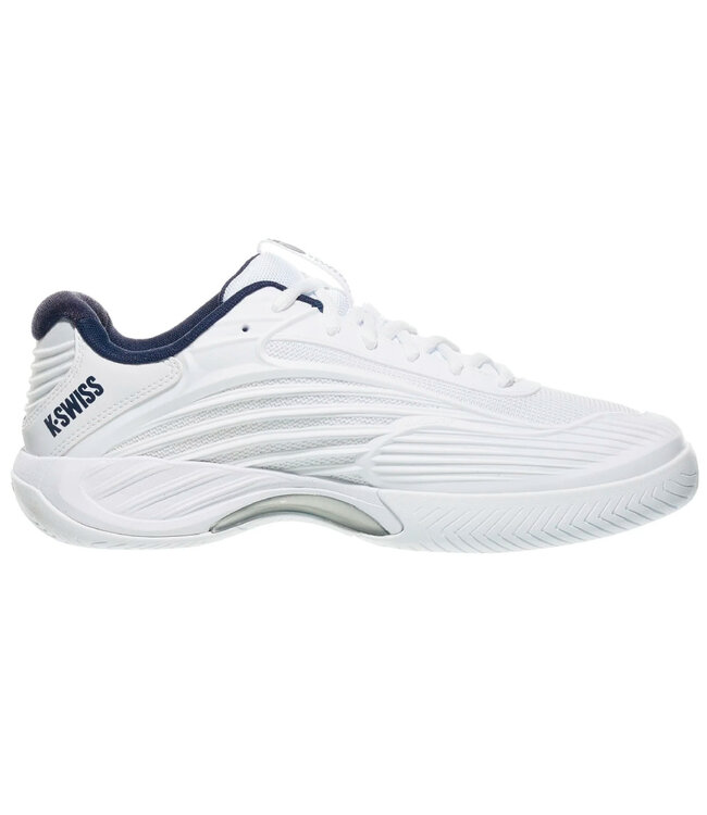 K-Swiss Hypercourt Express 3 Wide Men's Tennis Shoe - White/Peacoat