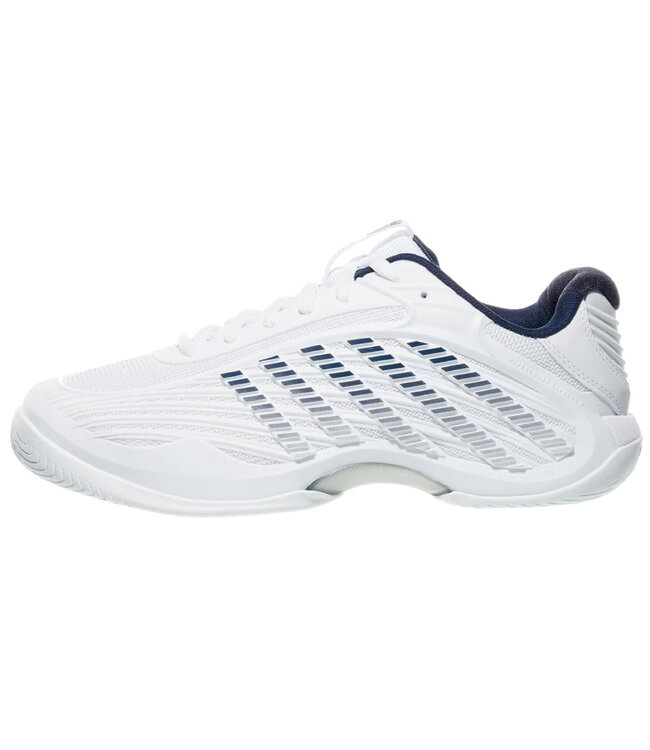 K-Swiss Hypercourt Express 3 Wide Men's Tennis Shoe - White/Peacoat