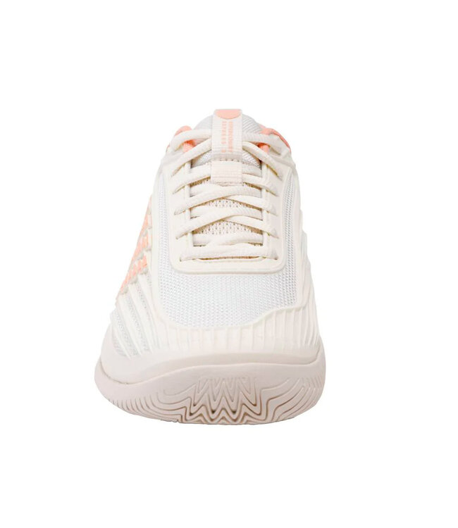 K-Swiss Hypercourt Express 3 Women's Tennis Shoe - Egret/Peach Parfait