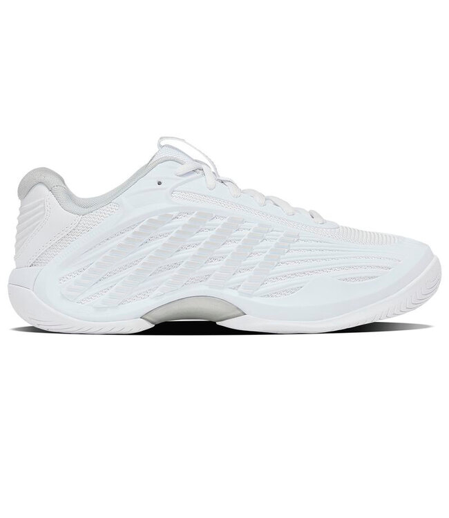 K-Swiss Hypercourt Express 3 Wide Women's Tennis Shoe - White/Dawn Blue