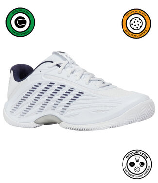 K-Swiss Hypercourt Express 3 Men's Tennis Shoe - White/Peacoat