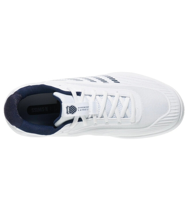 K-Swiss Hypercourt Express 3 Men's Tennis Shoe - White/Peacoat