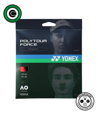 Yonex Poly Tour Force 125 Tennis String - Red