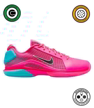 NIke Air Zoom Vapor 12 Hypersmash Men's Shoe - Pink/Cactus