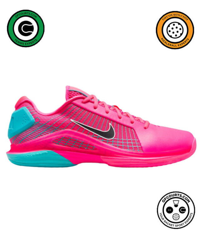 NIke Air Zoom Vapor 12 Hypersmash Men's Shoe - Pink/Cactus