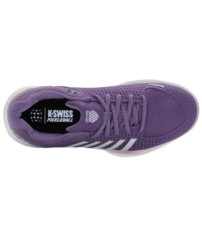 K-Swiss Express Light Pickleball Women's Shoe Wide - Purple/White/Orchid