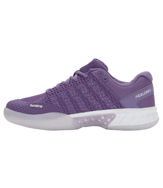K-Swiss Express Light Pickleball Women's Shoe Wide - Purple/White/Orchid