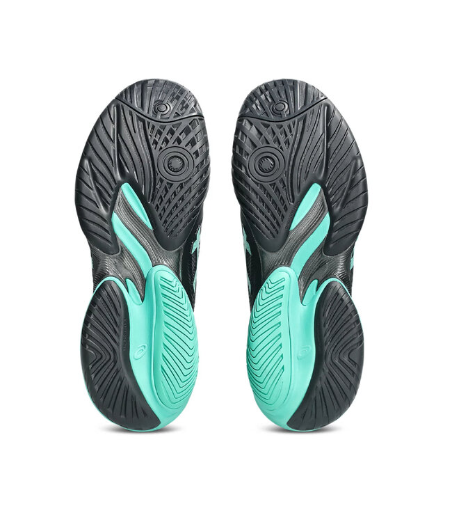 Asics Court FF 3 Men's Tennis Shoe - Black/Aurora Green