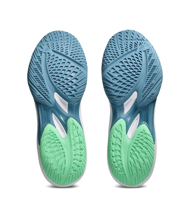 Asics Sky Elite FF MT 3 Men's Indoor Shoe - White/Saba Blue