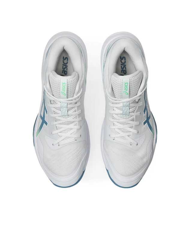 Asics Sky Elite FF MT 3 Men's Indoor Shoe - White/Saba Blue