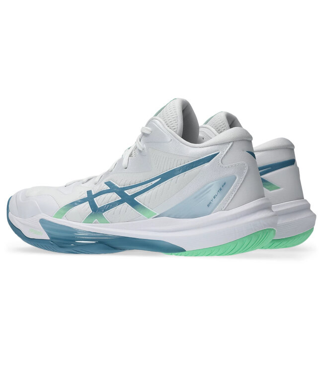 Asics Sky Elite FF MT 3 Men's Indoor Shoe - White/Saba Blue
