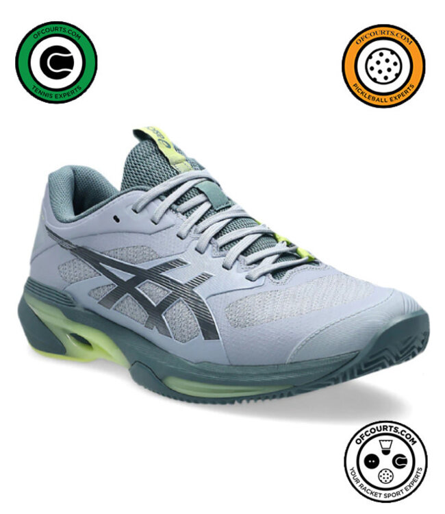 Asics Solution Speed FF 4 Clay Men's Shoe - Grey Blue/