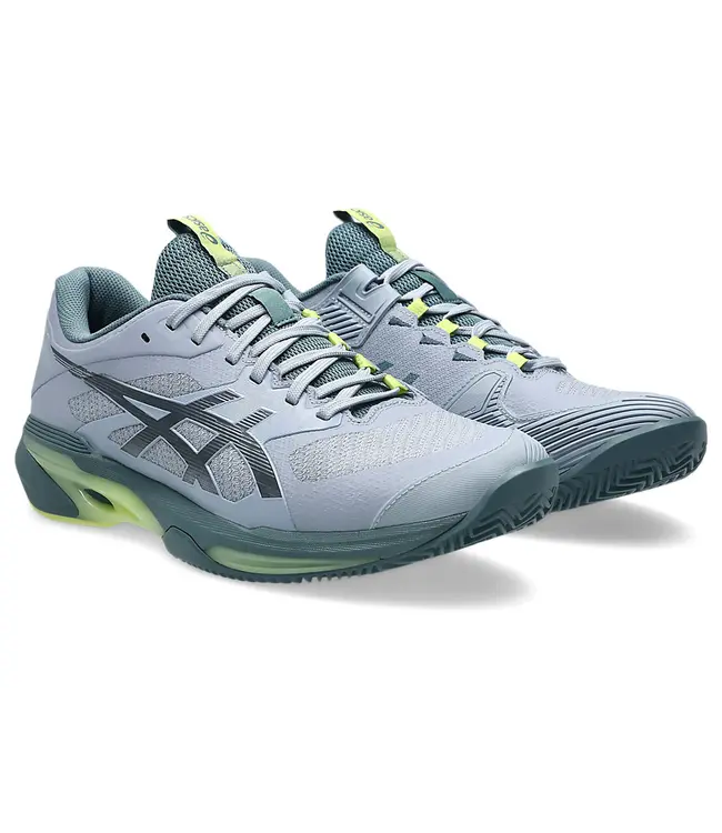 Asics Solution Speed FF 4 Clay Men's Shoe - Grey Blue/