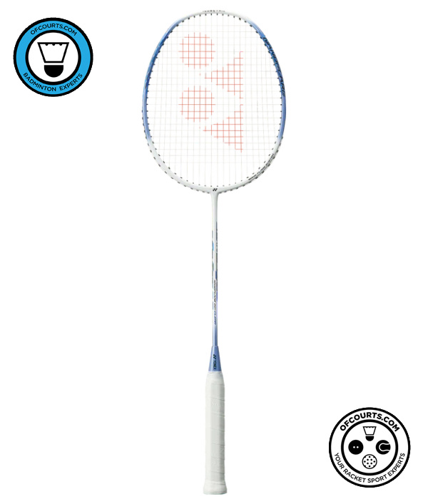 Yonex Nanoflare 001 Clear Badminton Racket - white/sax - Of Courts