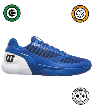 Wilson Rush Pro 5 Men's Shoe - Blue/White/Black
