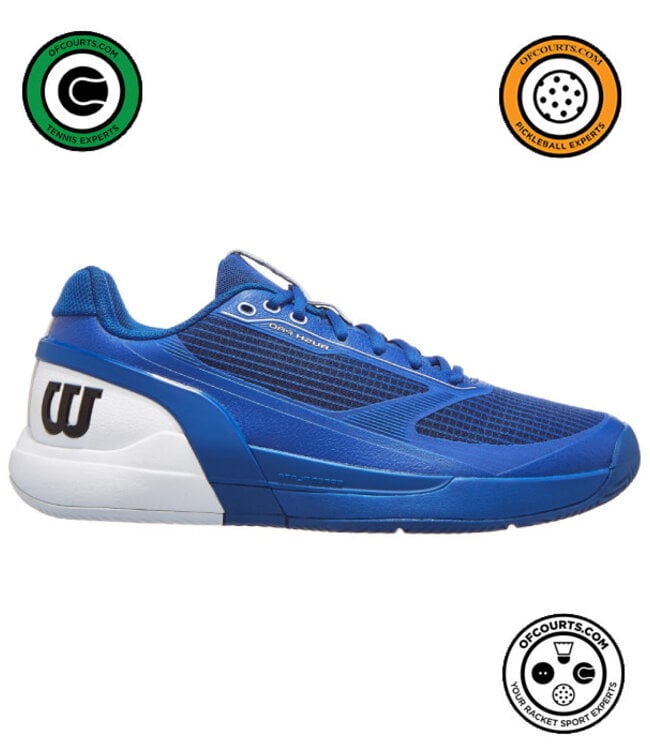 Wilson Rush Pro 5 Men's Shoe - Blue/White/Black