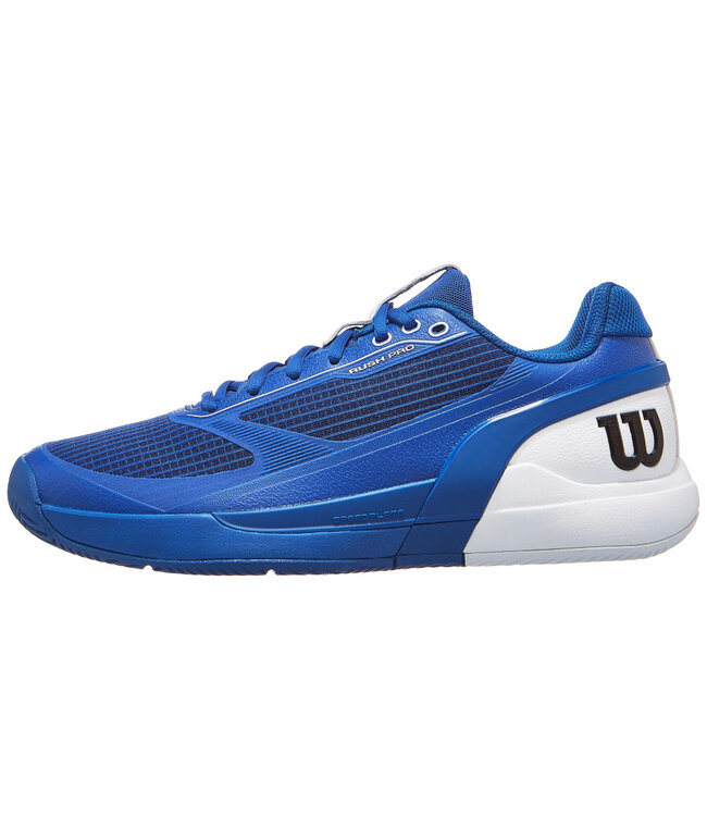 Wilson Rush Pro 5 Men's Shoe - Blue/White/Black