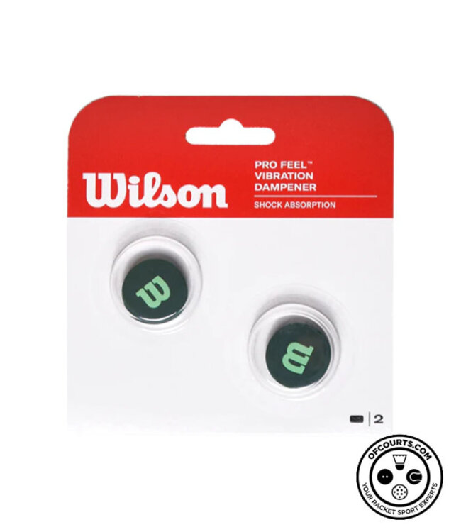 Wilson Pro Feel Blade Dampener 2 Pack - Green