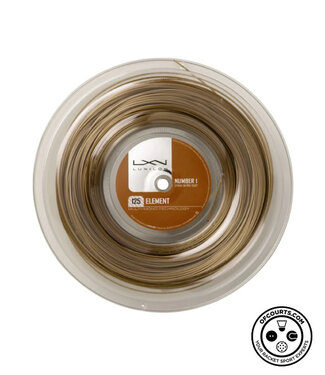Luxilon Element 16L/1.25 Tennis String Reel - Bronze
