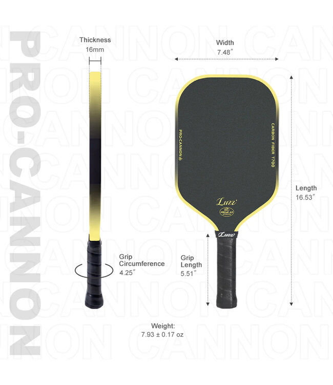 Luzz Minions Cannon Pickleball Paddle