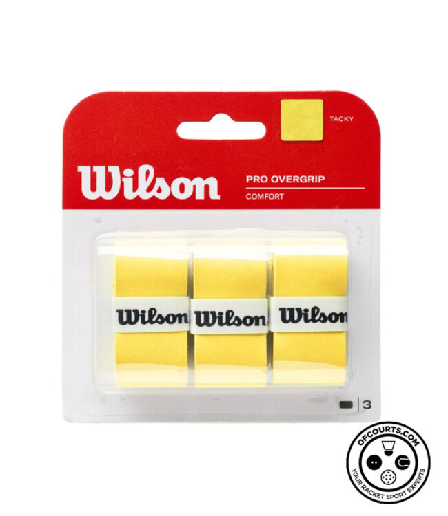 Wilson Pro Overgrip Yellow
