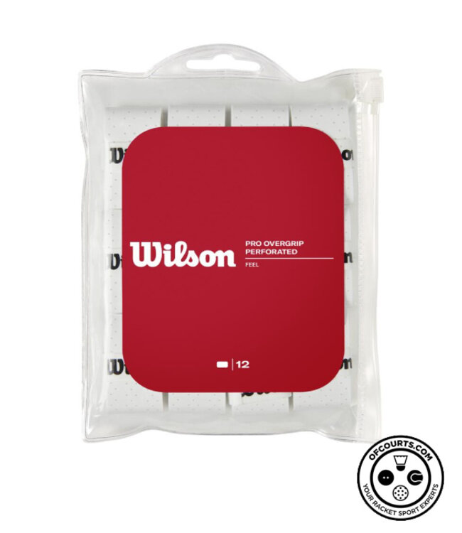 Wilson Pro Perforated Overgrip (12 pack)