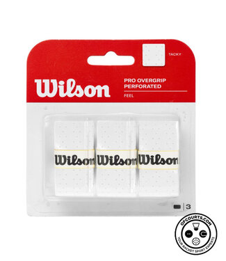 Wilson Pro Perforated Sensation Feel overgrip - White