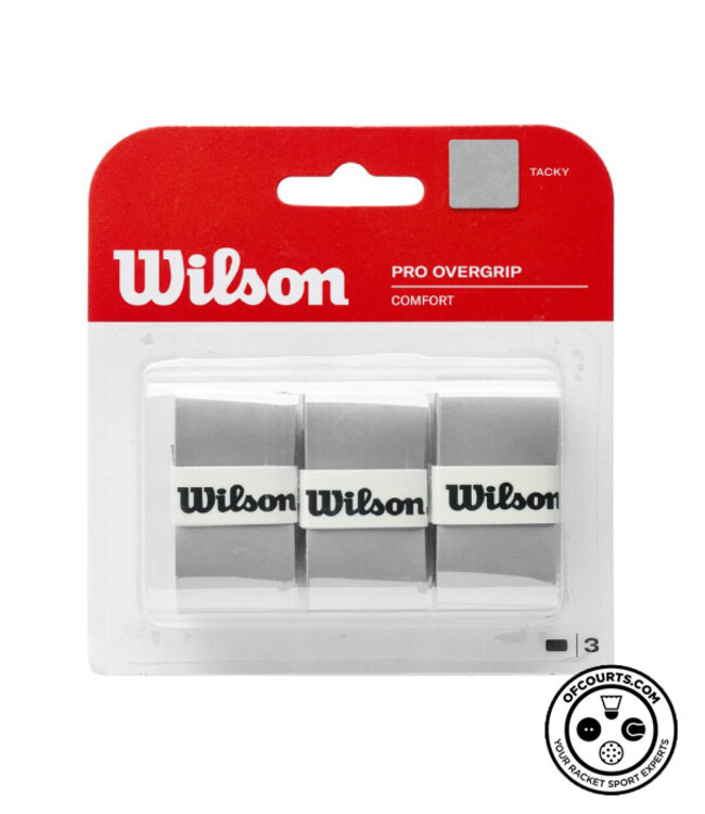Wilson Pro Overgrip - Silver