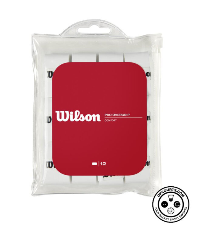 Wilson Pro Overgrip 12 Pack White